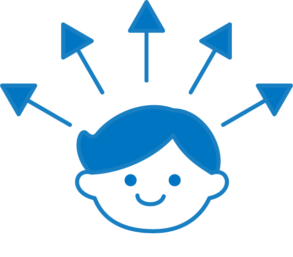 自分を表現するこども