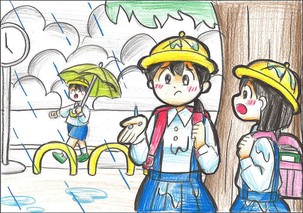 2023年度 咲くやこの花中学校 芸術分野(美術・デザイン)合格作品01A