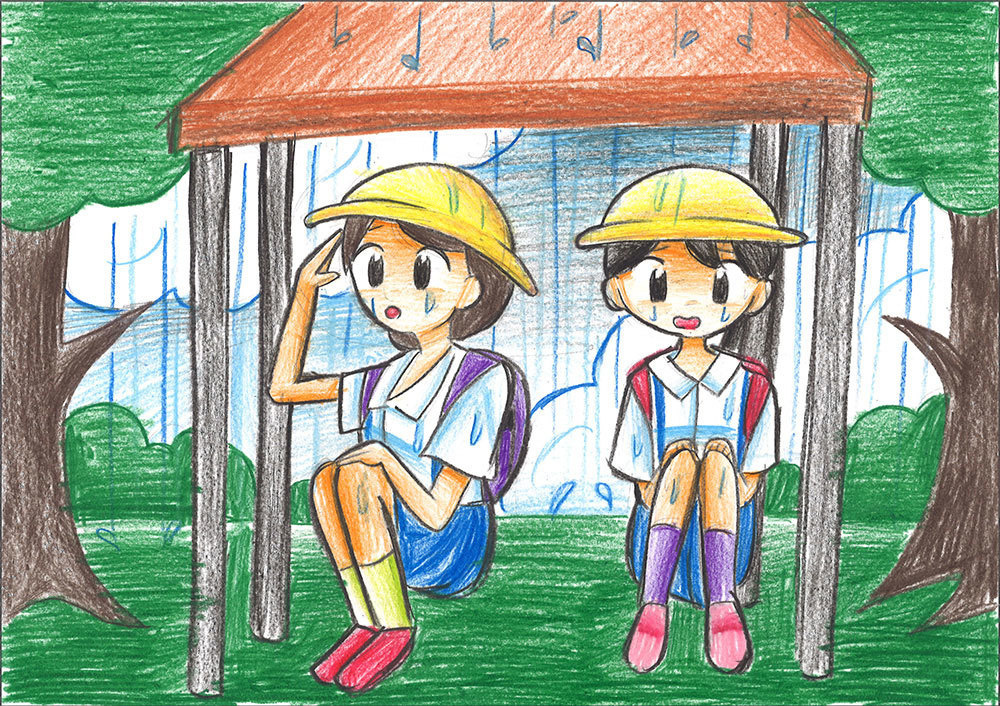 2023年度 咲くやこの花中学校 芸術分野(美術・デザイン)合格作品02A