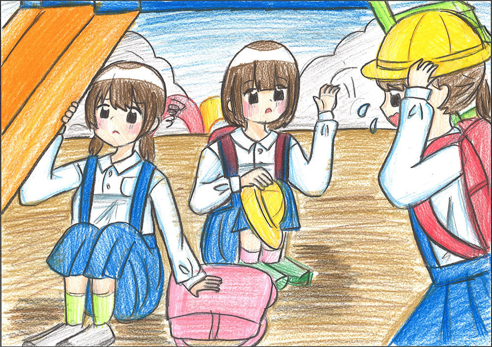 2023年度 咲くやこの花中学校 芸術分野(美術・デザイン)合格作品03A