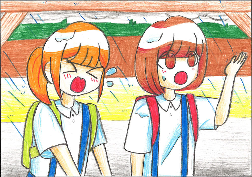 2023年度 咲くやこの花中学校 芸術分野(美術・デザイン)合格作品04A