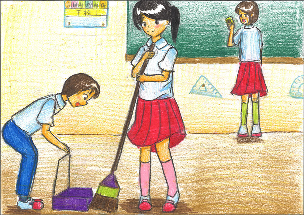 2022年度 咲くやこの花中学校 芸術分野(美術・デザイン)合格作品02A