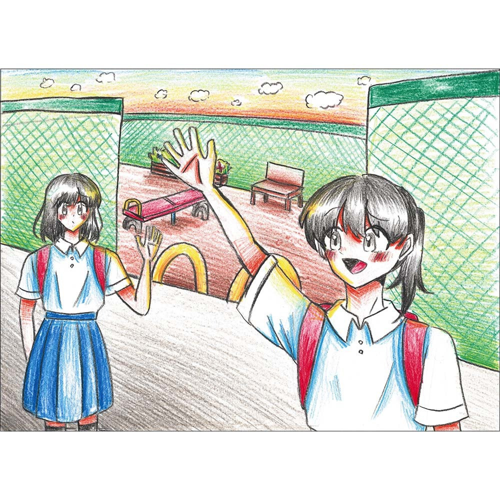 2025年度 咲くやこの花中学校 芸術分野(美術・デザイン)合格作品watna-a