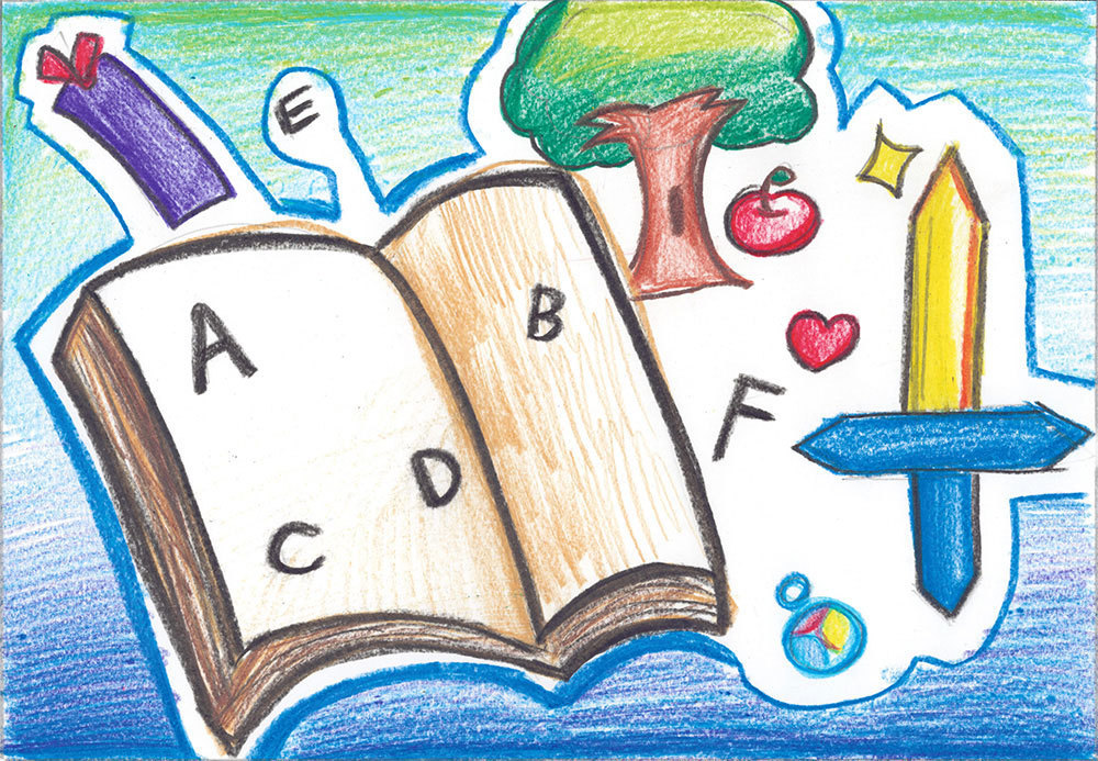 2024年度 咲くやこの花中学校 芸術分野(美術・デザイン)合格作品yk-b