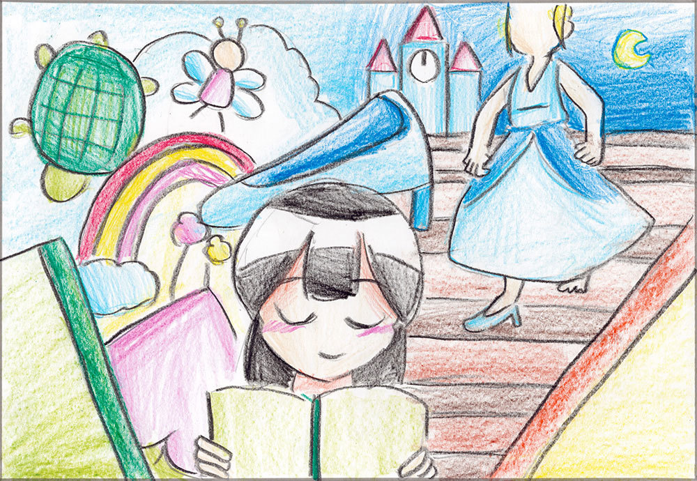 2024年度 咲くやこの花中学校 芸術分野(美術・デザイン)合格作品sc-b