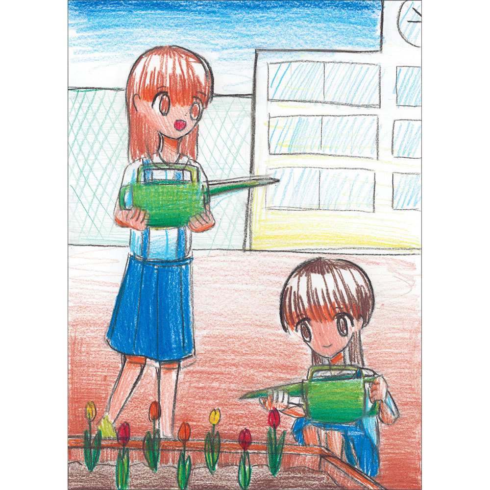 2024年度 咲くやこの花中学校 芸術分野(美術・デザイン)合格作品mmi-a