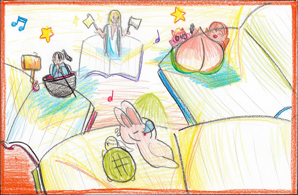 2024年度 咲くやこの花中学校 芸術分野(美術・デザイン)合格作品mmi-b