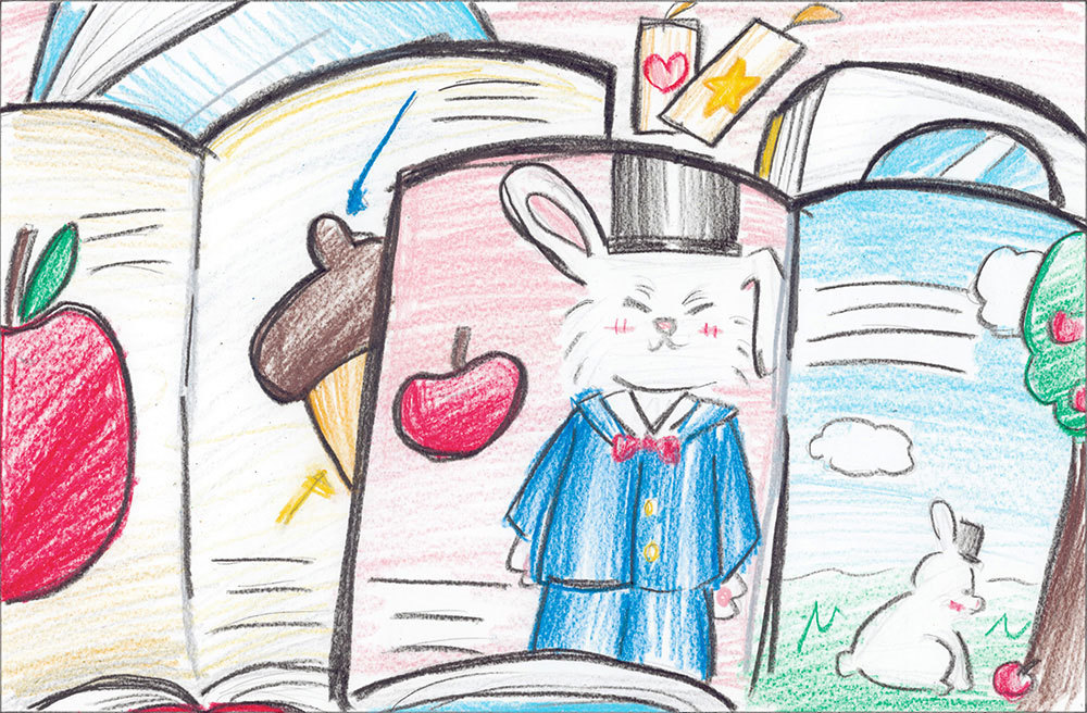 2024年度 咲くやこの花中学校 芸術分野(美術・デザイン)合格作品mmo-b