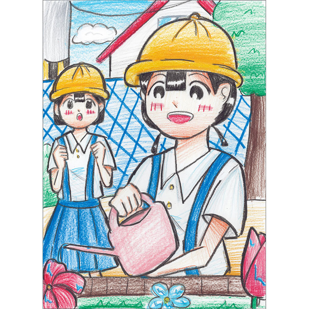 2024年度 咲くやこの花中学校 芸術分野(美術・デザイン)合格作品mmo-a