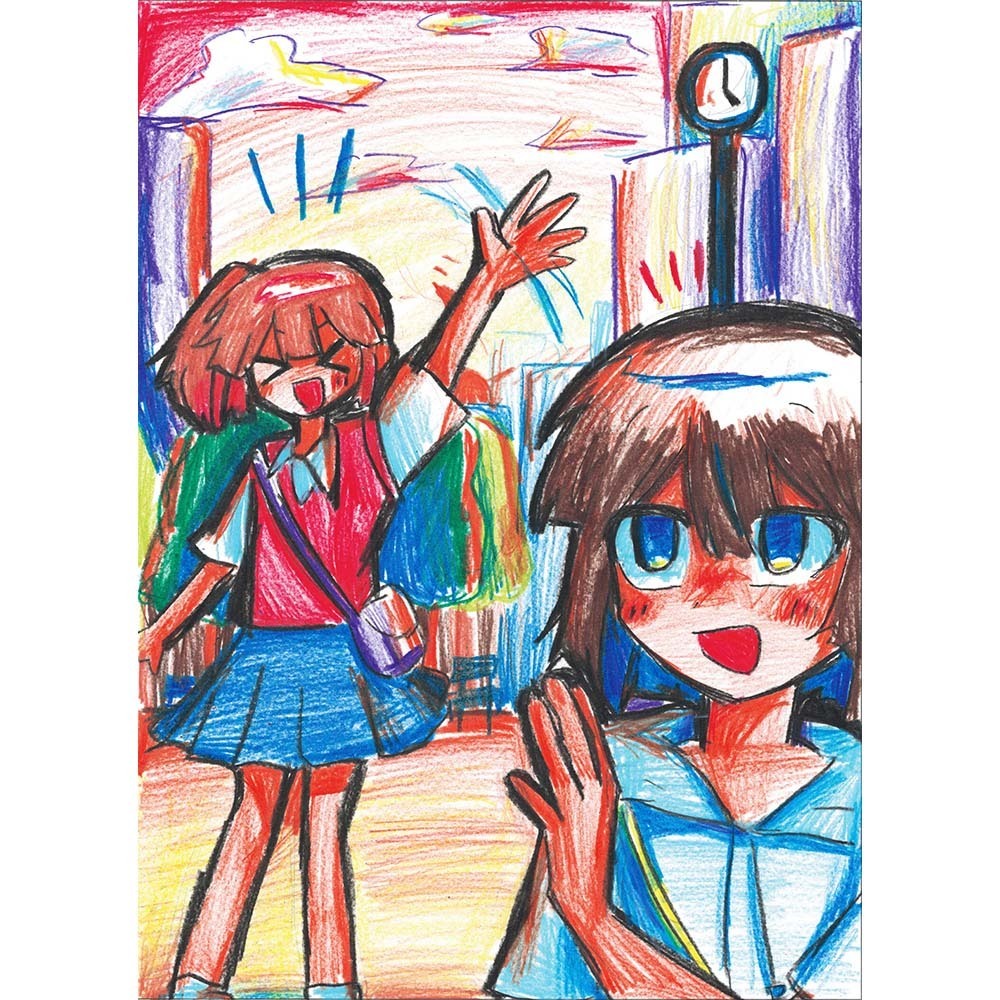 2025年度 咲くやこの花中学校 芸術分野(美術・デザイン)合格作品kawko-a