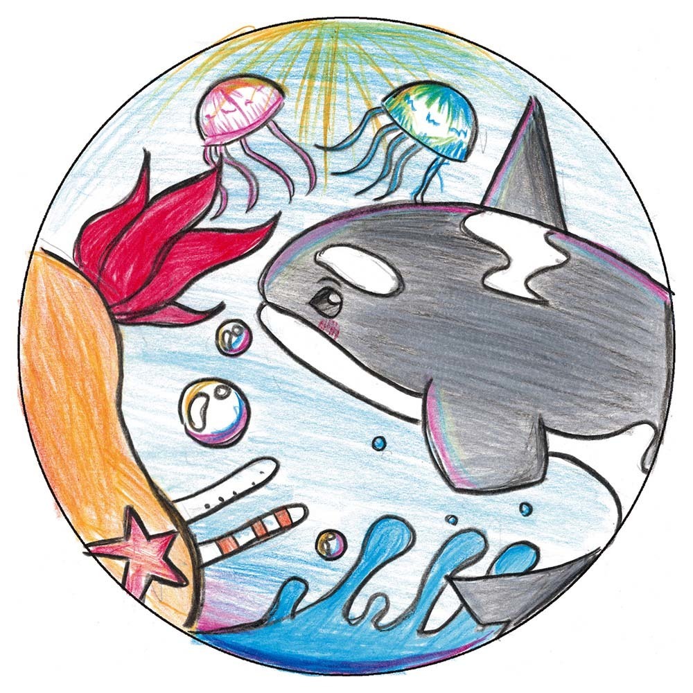 2025年度 咲くやこの花中学校 芸術分野(美術・デザイン)合格作品wakna-b