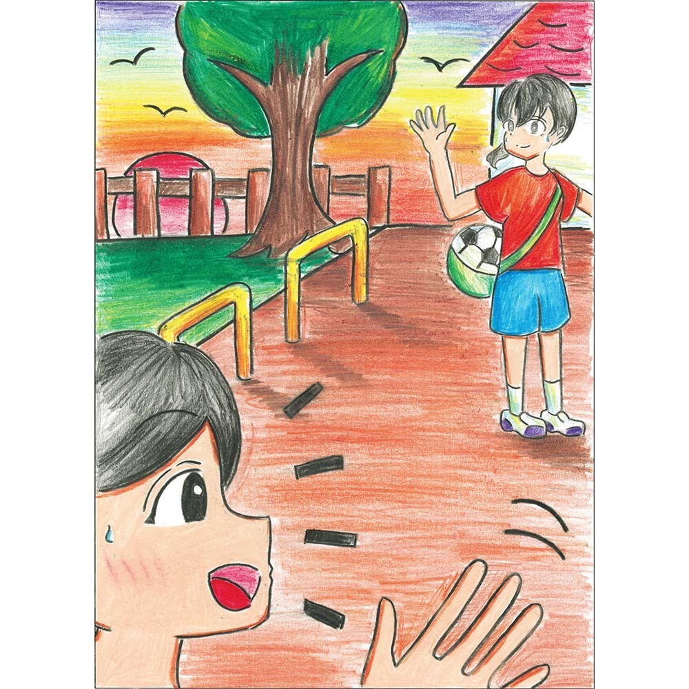 2025年度 咲くやこの花中学校 芸術分野(美術・デザイン)合格作品taai-a