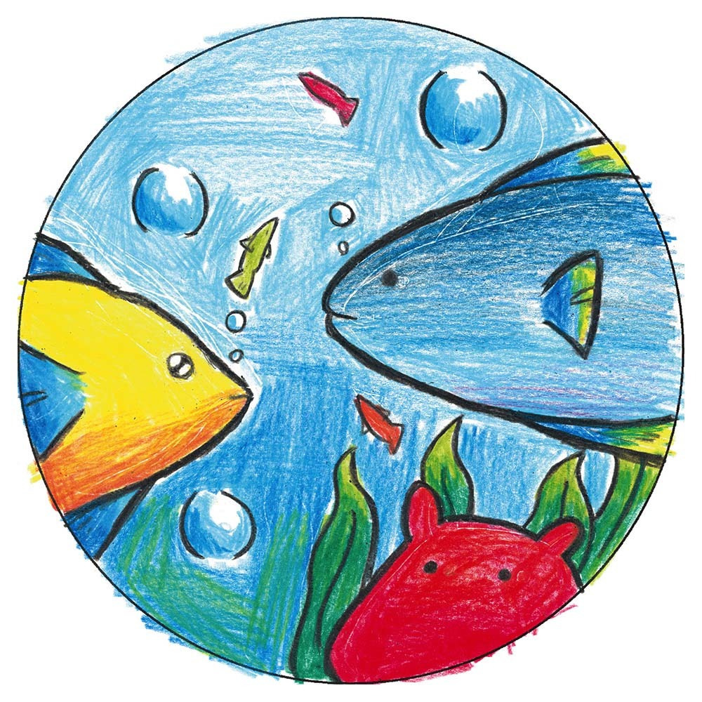 2025年度 咲くやこの花中学校 芸術分野(美術・デザイン)合格作品yagchi-b